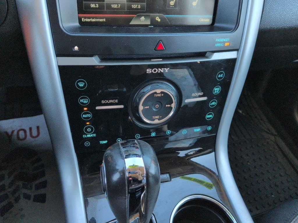 2013 BLACK Ford Edge Limited (2FMDK4KC4DB) with an V6, 3.5L engine, Automatic transmission, located at 10890 W. Colfax Ave., Lakewood, CO, 80215, (303) 274-7692, 39.739914, -105.120132 - Photo#14