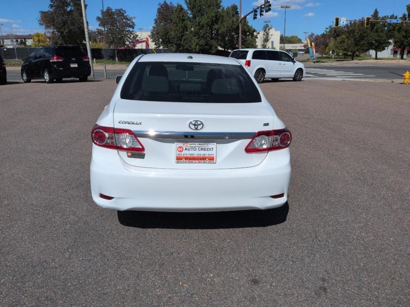 2012 WHITE Toyota Corolla LE 4-SPEED AT (5YFBU4EEXCP) with an 4 Cyl, 1.8L engine, Automatic transmission, located at 10890 W. Colfax Ave., Lakewood, CO, 80215, (303) 274-7692, 39.739914, -105.120132 - Photo#5