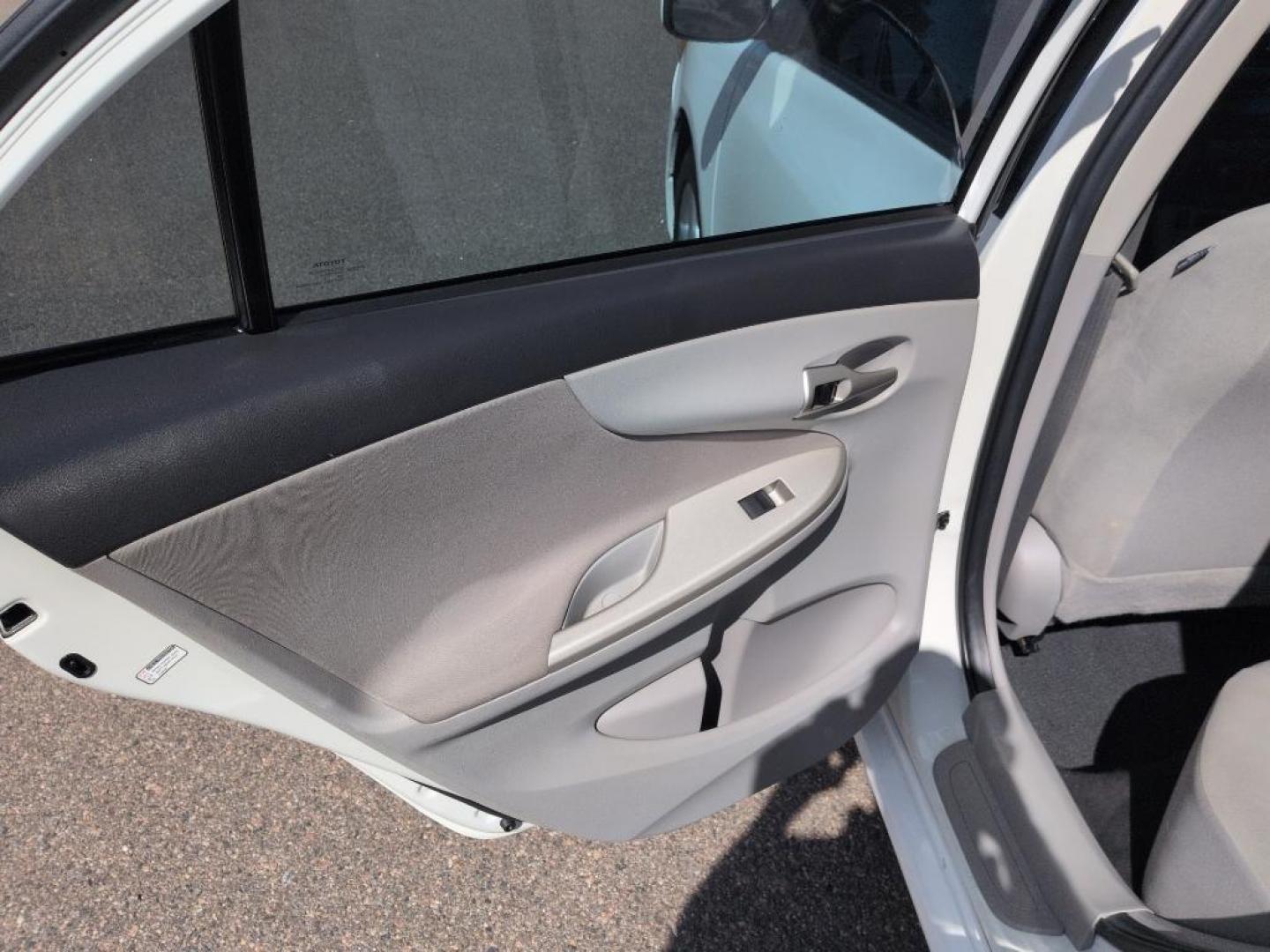 2012 WHITE Toyota Corolla LE 4-SPEED AT (5YFBU4EEXCP) with an 4 Cyl, 1.8L engine, Automatic transmission, located at 10890 W. Colfax Ave., Lakewood, CO, 80215, (303) 274-7692, 39.739914, -105.120132 - Photo#16