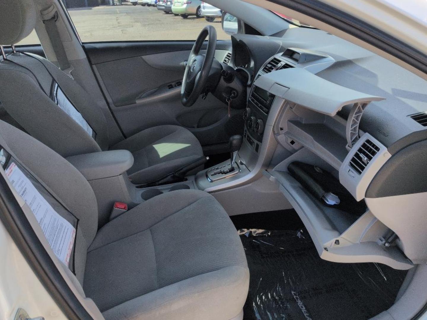 2012 WHITE Toyota Corolla LE 4-SPEED AT (5YFBU4EEXCP) with an 4 Cyl, 1.8L engine, Automatic transmission, located at 10890 W. Colfax Ave., Lakewood, CO, 80215, (303) 274-7692, 39.739914, -105.120132 - Photo#19