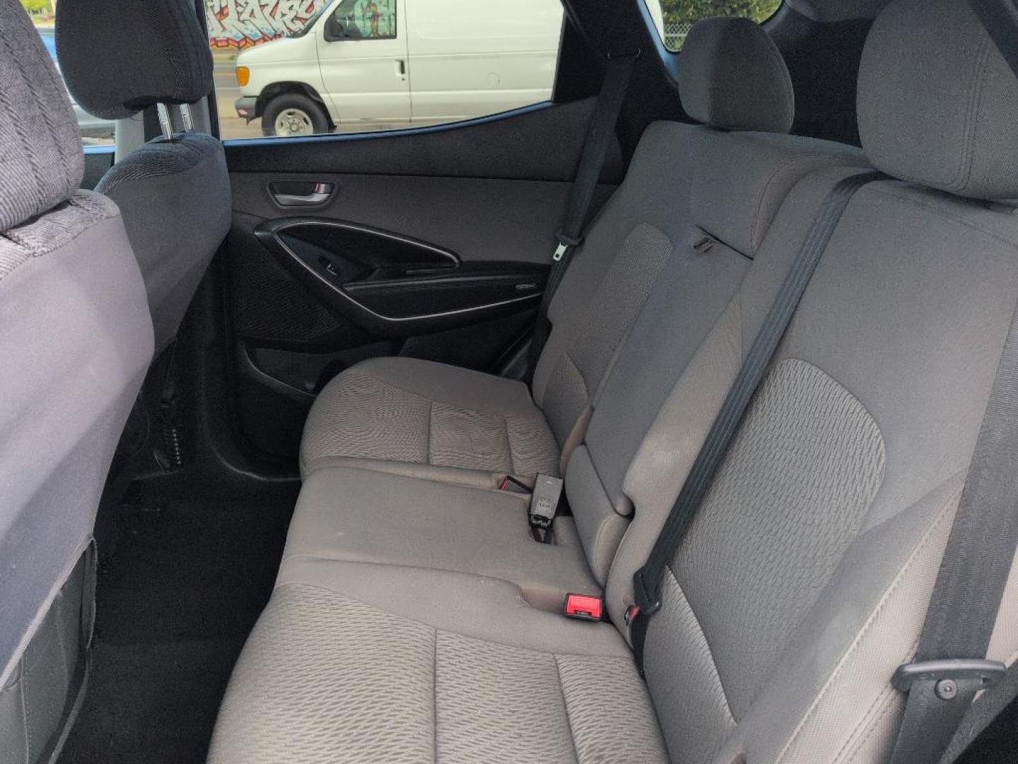 2017 WHITE Hyundai Santa Fe Sport Base (5XYZT3LB8HG) with an 4 Cyl, 2.4L engine, Automatic transmission, located at 10890 W. Colfax Ave., Lakewood, CO, 80215, (303) 274-7692, 39.739914, -105.120132 - Photo#17