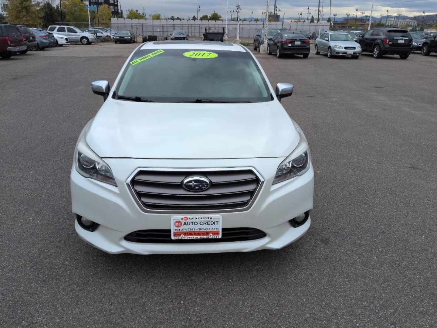 2017 WHITE Subaru Legacy Sport (4S3BNAR63H3) with an 4 Cyl, 2.5L engine, Automatic transmission, located at 10890 W. Colfax Ave., Lakewood, CO, 80215, (303) 274-7692, 39.739914, -105.120132 - Photo#1