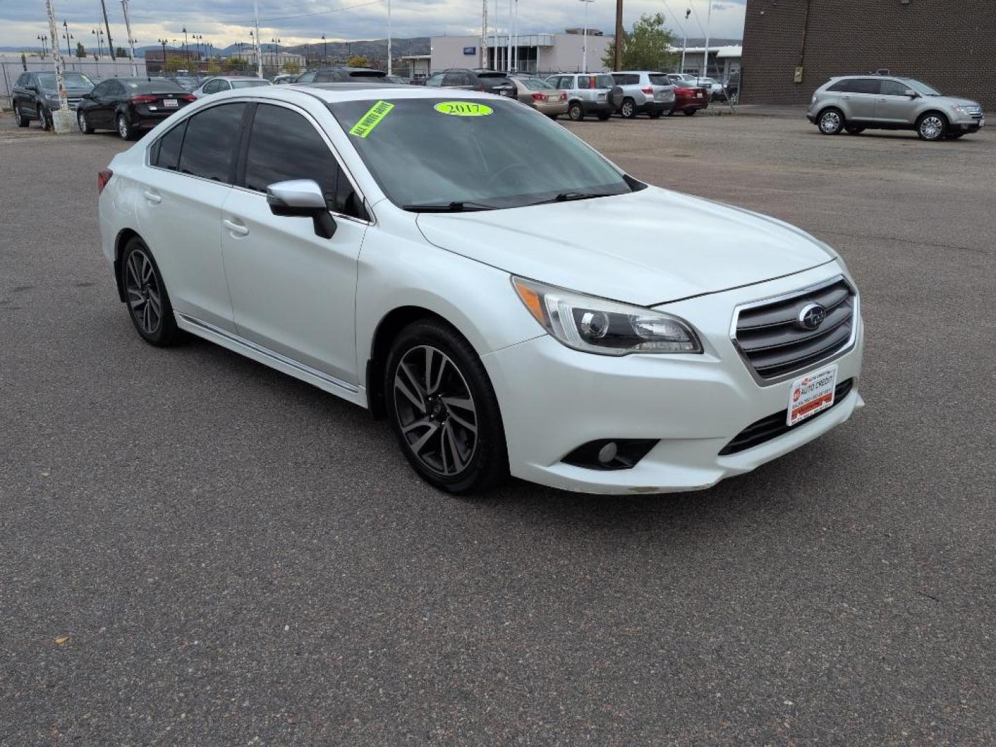 2017 WHITE Subaru Legacy Sport (4S3BNAR63H3) with an 4 Cyl, 2.5L engine, Automatic transmission, located at 10890 W. Colfax Ave., Lakewood, CO, 80215, (303) 274-7692, 39.739914, -105.120132 - Photo#2