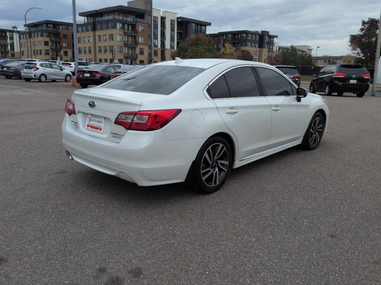 2017 WHITE Subaru Legacy Sport (4S3BNAR63H3) with an 4 Cyl, 2.5L engine, Automatic transmission, located at 10890 W. Colfax Ave., Lakewood, CO, 80215, (303) 274-7692, 39.739914, -105.120132 - Photo#4