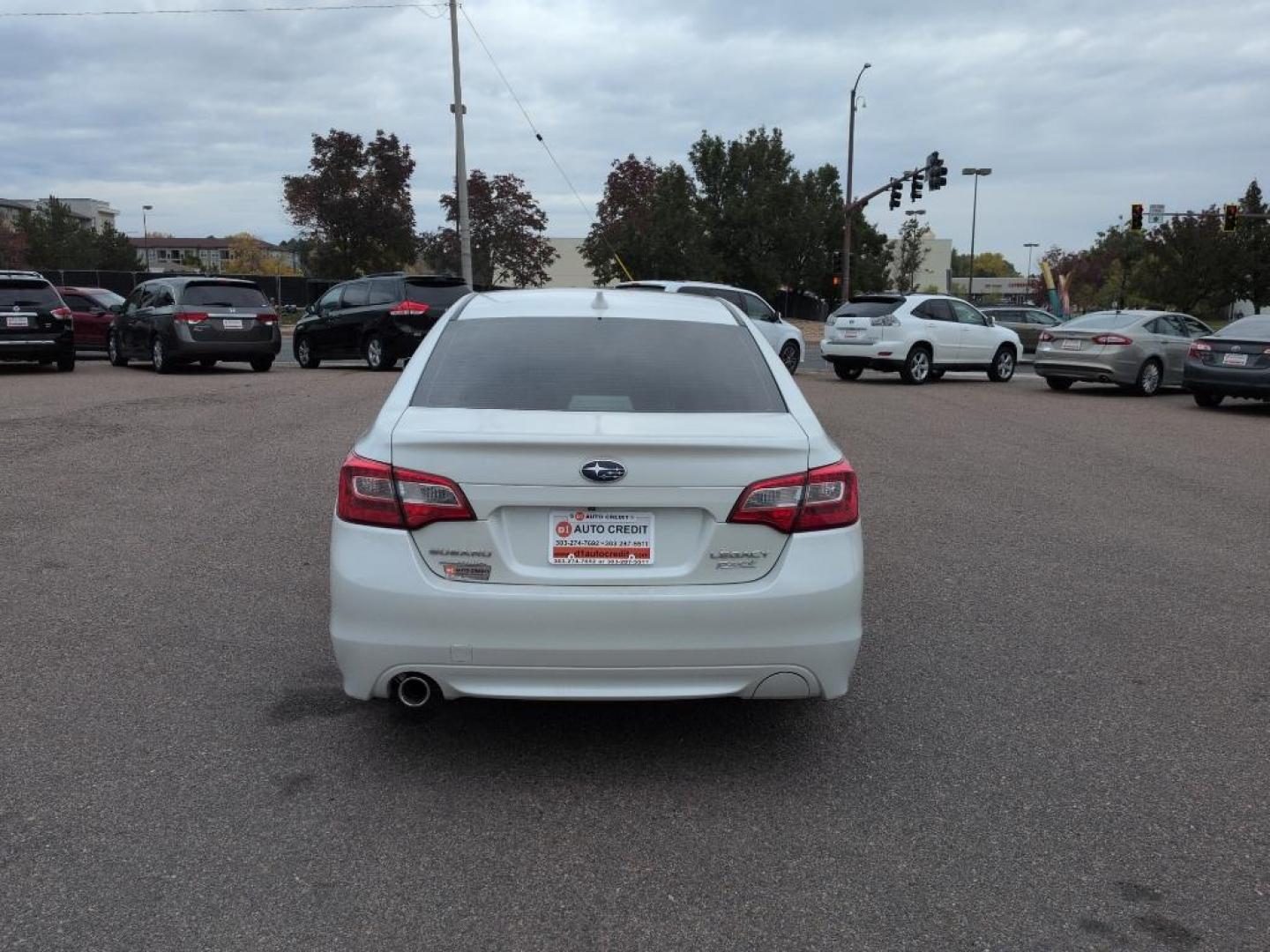 2017 WHITE Subaru Legacy Sport (4S3BNAR63H3) with an 4 Cyl, 2.5L engine, Automatic transmission, located at 10890 W. Colfax Ave., Lakewood, CO, 80215, (303) 274-7692, 39.739914, -105.120132 - Photo#5
