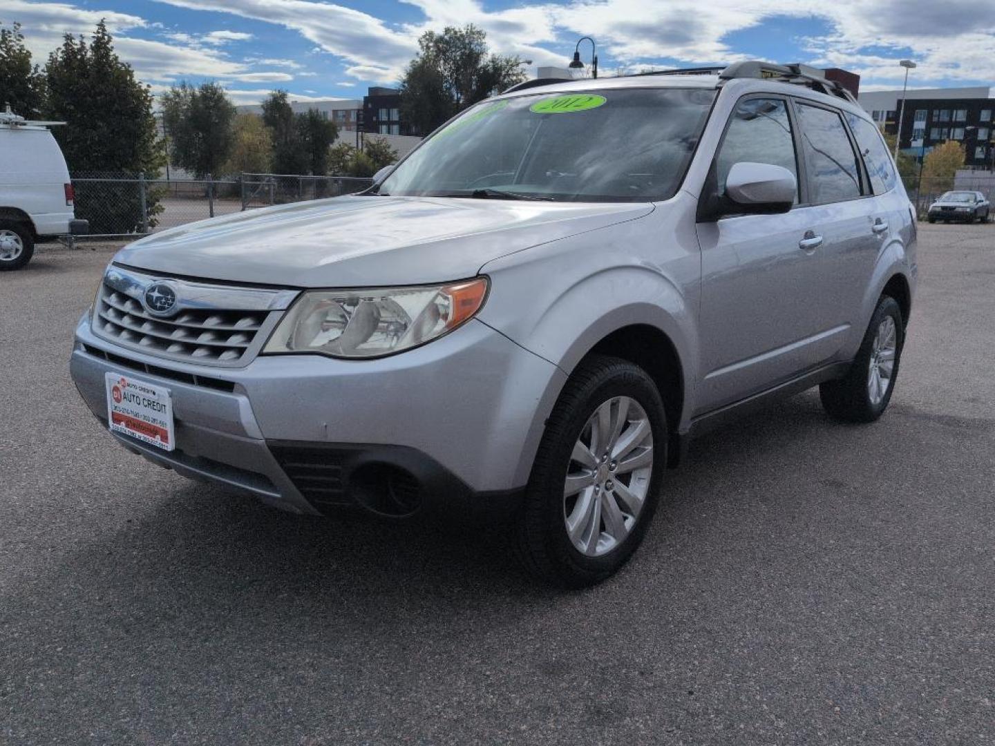 2012 SILVER Subaru Forester 2.5X Premium AWP (JF2SHBDC0CH) with an 4 Cyl, 2.5L engine, Automatic transmission, located at 10890 W. Colfax Ave., Lakewood, CO, 80215, (303) 274-7692, 39.739914, -105.120132 - Photo#0