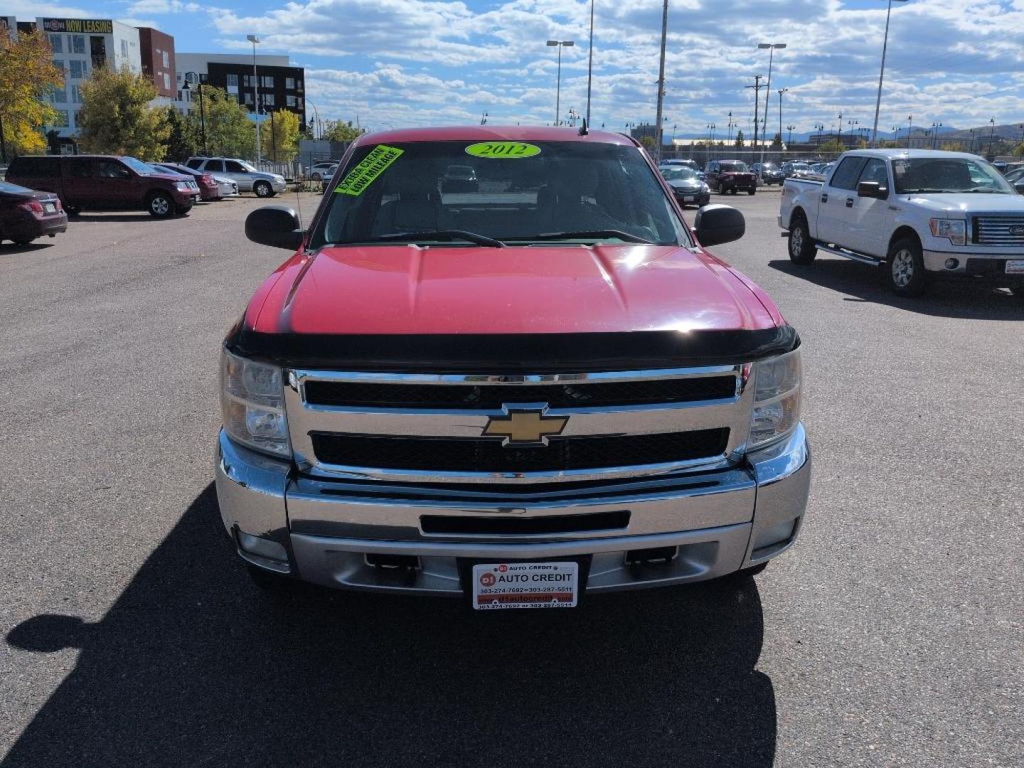2012 RED Chevrolet Silverado LT (1GCRKSE73CZ) with an V8, 5.3L engine, Automatic transmission, located at 10890 W. Colfax Ave., Lakewood, CO, 80215, (303) 274-7692, 39.739914, -105.120132 - Photo#1