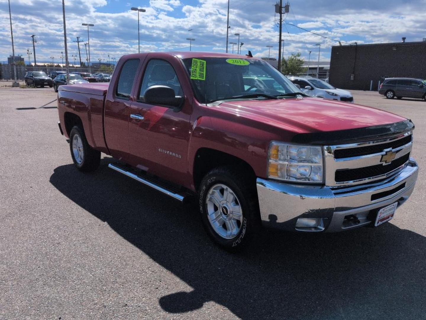 2012 RED Chevrolet Silverado LT (1GCRKSE73CZ) with an V8, 5.3L engine, Automatic transmission, located at 10890 W. Colfax Ave., Lakewood, CO, 80215, (303) 274-7692, 39.739914, -105.120132 - Photo#2