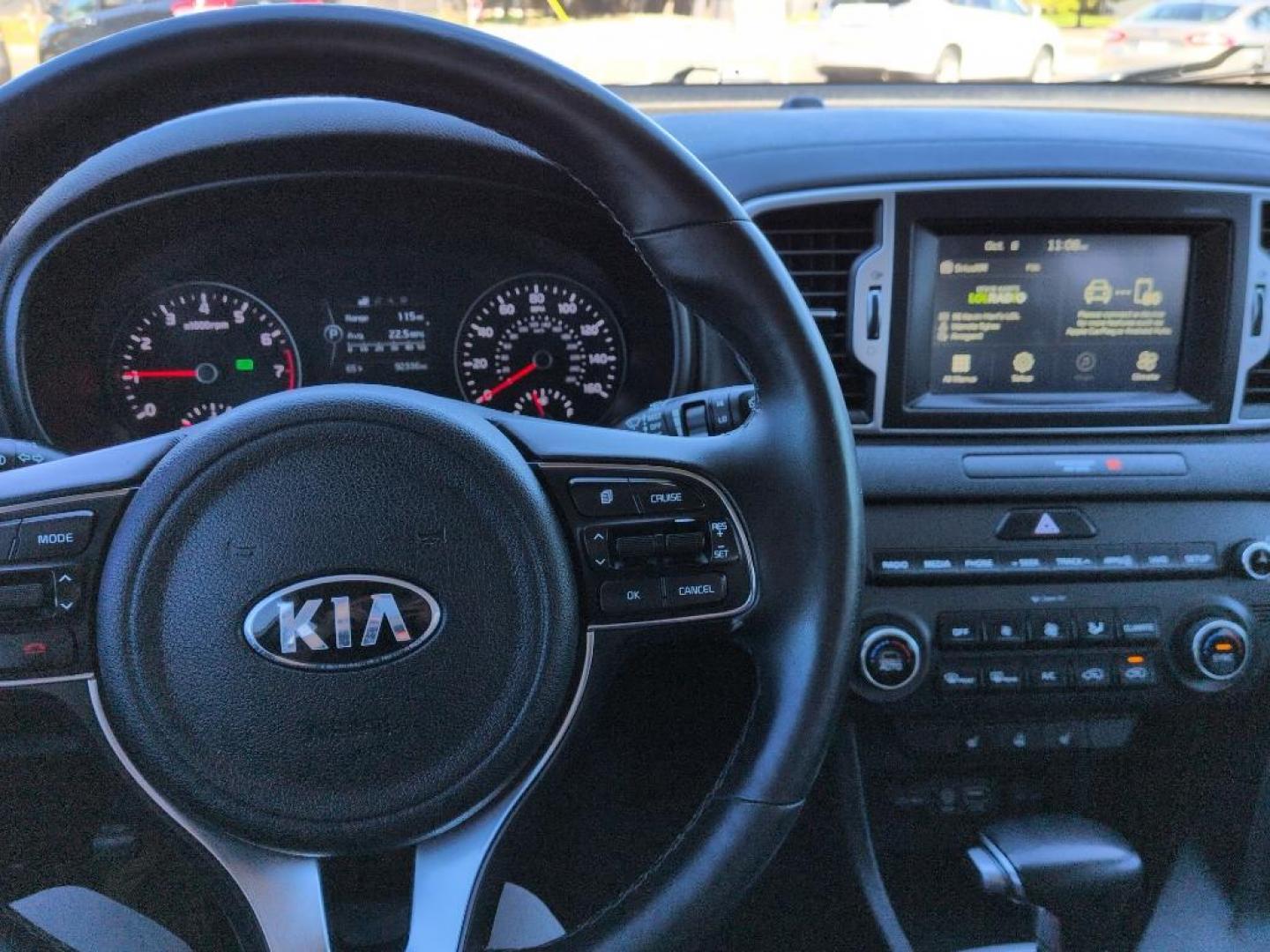 2017 WHITE Kia Sportage EX (KNDPNCAC1H7) with an 4 Cyl, 2.4L engine, Automatic transmission, located at 10890 W. Colfax Ave., Lakewood, CO, 80215, (303) 274-7692, 39.739914, -105.120132 - Photo#10