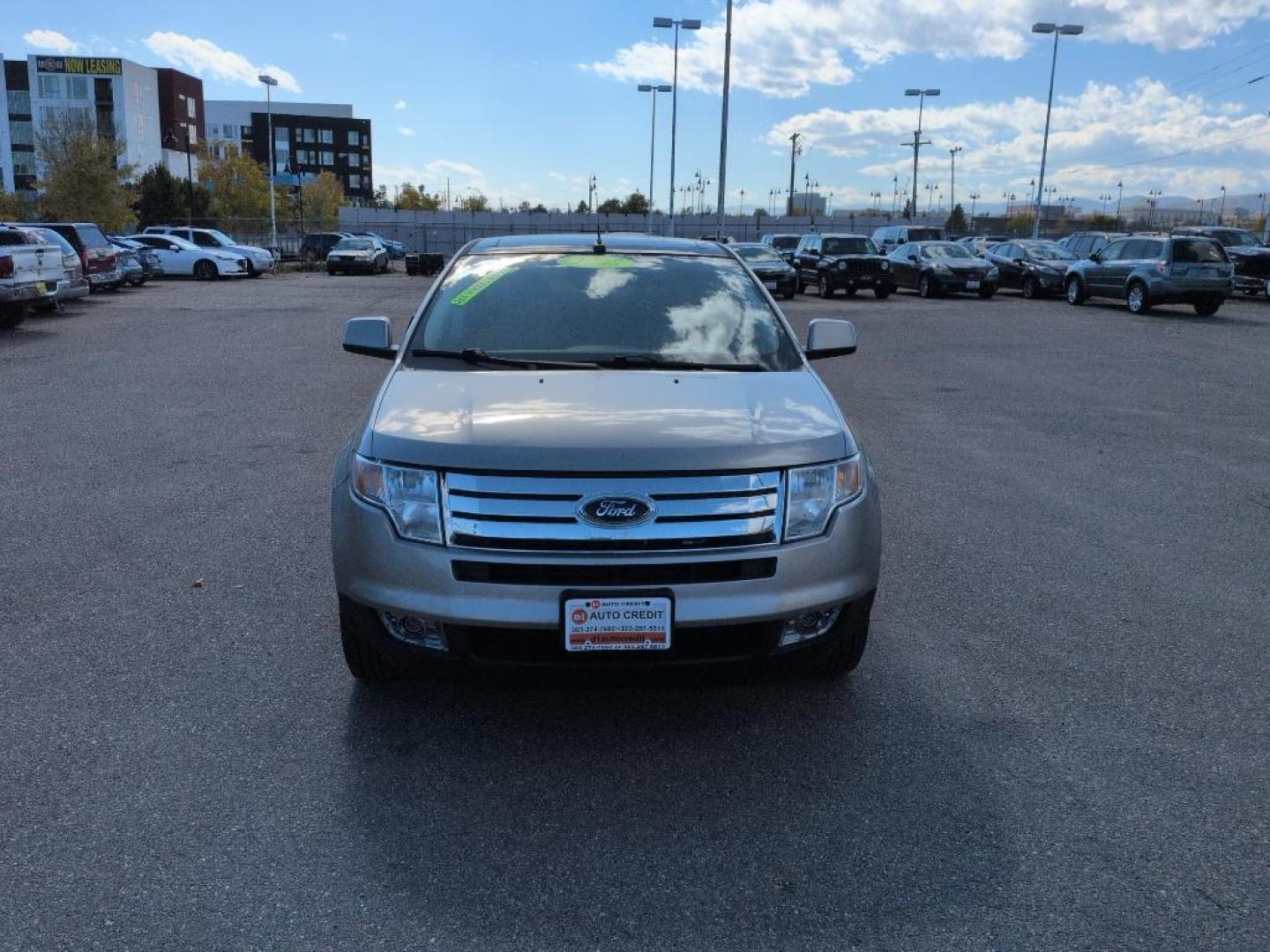 2008 SILVER Ford Edge Limited (2FMDK49C38B) with an V6, 3.5L engine, Automatic transmission, located at 10890 W. Colfax Ave., Lakewood, CO, 80215, (303) 274-7692, 39.739914, -105.120132 - Photo#1