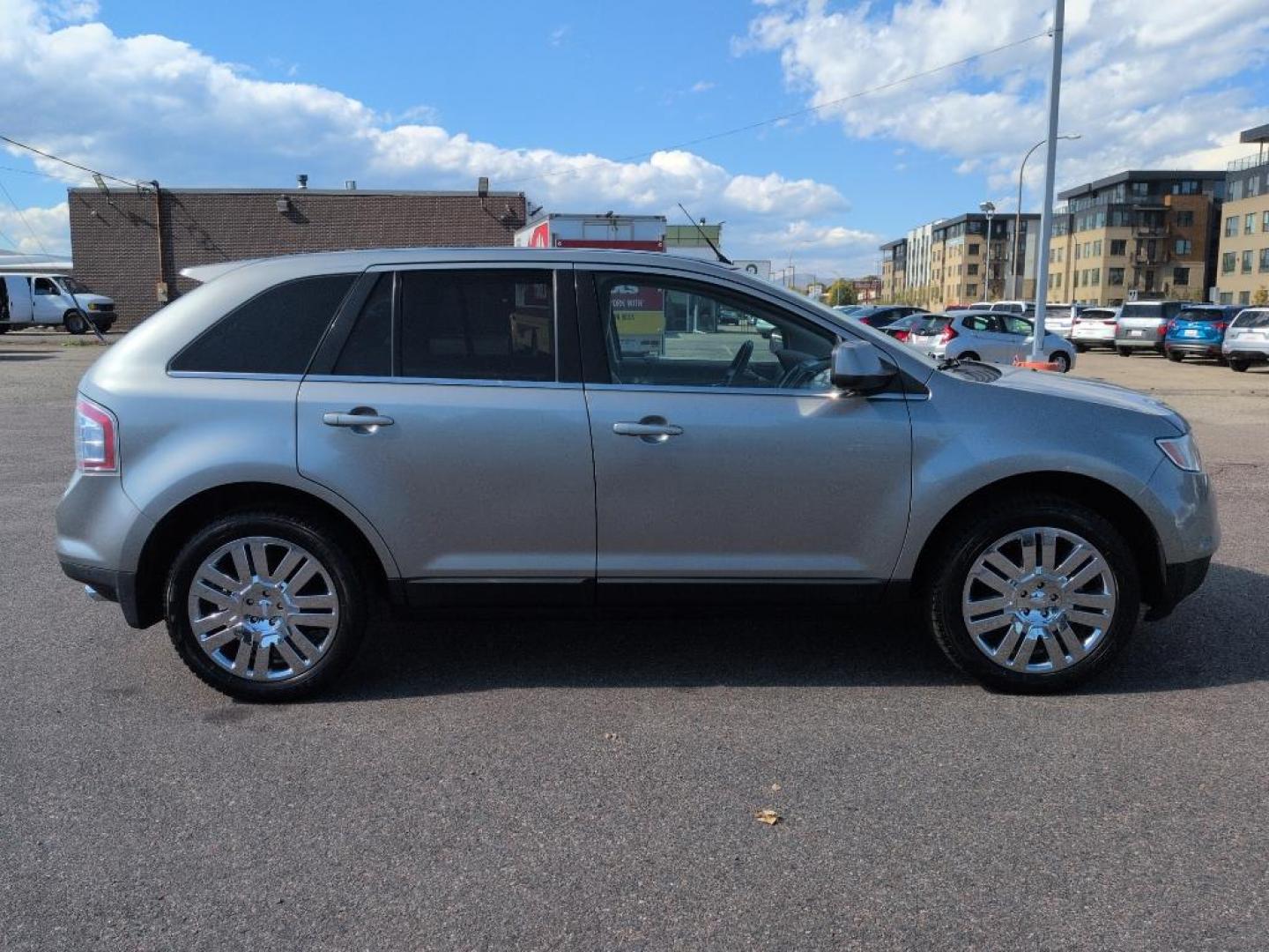 2008 SILVER Ford Edge Limited (2FMDK49C38B) with an V6, 3.5L engine, Automatic transmission, located at 10890 W. Colfax Ave., Lakewood, CO, 80215, (303) 274-7692, 39.739914, -105.120132 - Photo#3