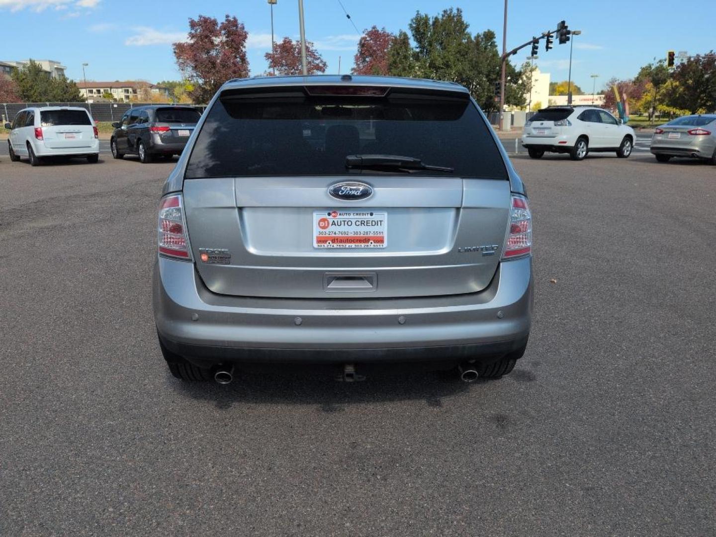2008 SILVER Ford Edge Limited (2FMDK49C38B) with an V6, 3.5L engine, Automatic transmission, located at 10890 W. Colfax Ave., Lakewood, CO, 80215, (303) 274-7692, 39.739914, -105.120132 - Photo#5