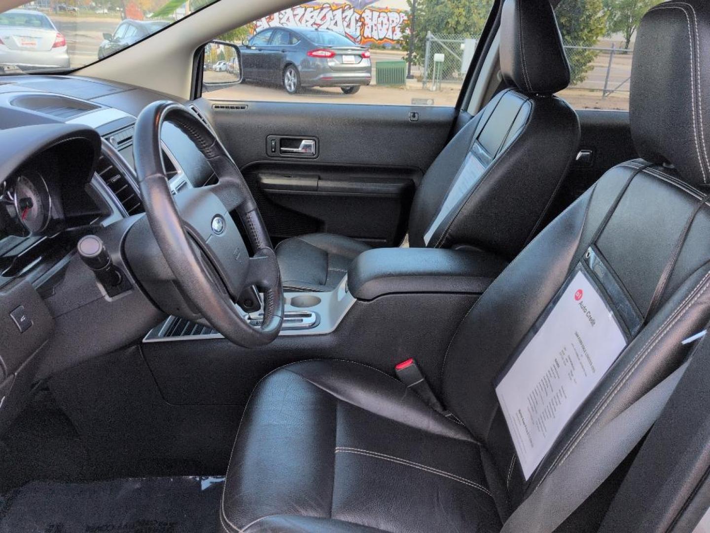 2008 SILVER Ford Edge Limited (2FMDK49C38B) with an V6, 3.5L engine, Automatic transmission, located at 10890 W. Colfax Ave., Lakewood, CO, 80215, (303) 274-7692, 39.739914, -105.120132 - Photo#10