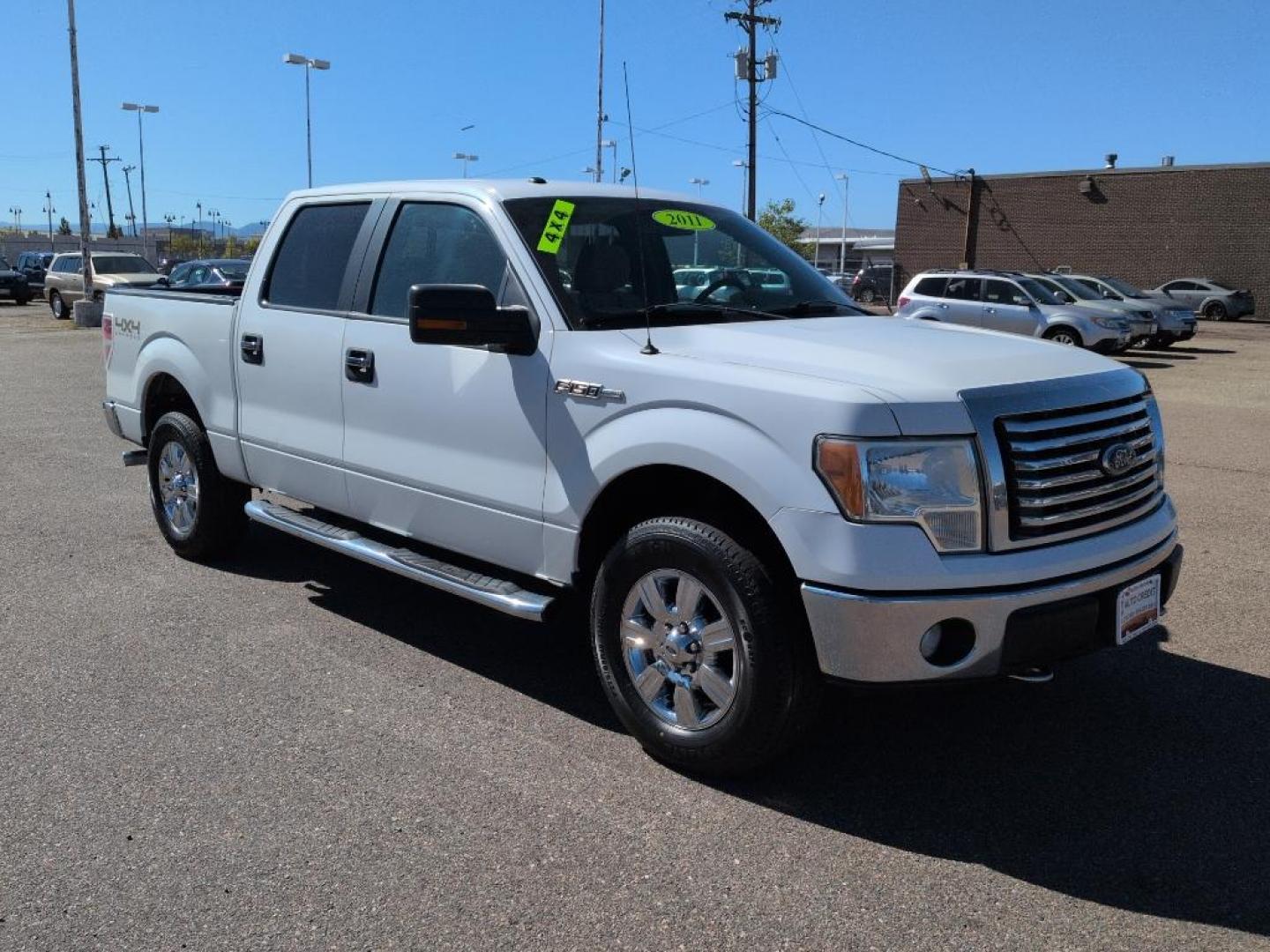 2011 WHITE Ford F-150 XLT SUPERCREW 6.5-FT (1FTFW1EF5BK) with an V8, 5.0L engine, Automatic transmission, located at 10890 W. Colfax Ave., Lakewood, CO, 80215, (303) 274-7692, 39.739914, -105.120132 - Photo#2