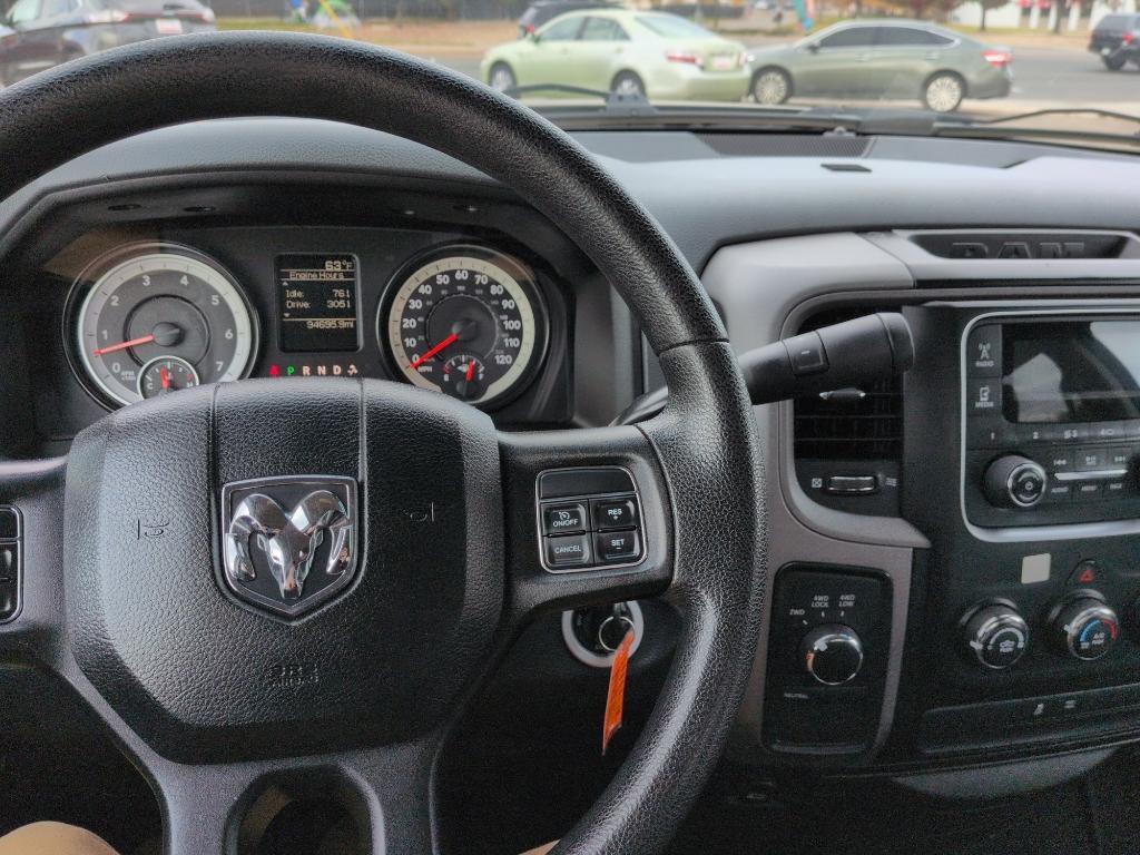 2015 BLACK Ram 1500 TRADESMAN QUAD CAB 4 (1C6RR7FT7FS) with an V8, 5.7L engine, Automatic transmission, located at 10890 W. Colfax Ave., Lakewood, CO, 80215, (303) 274-7692, 39.739914, -105.120132 - Photo#11