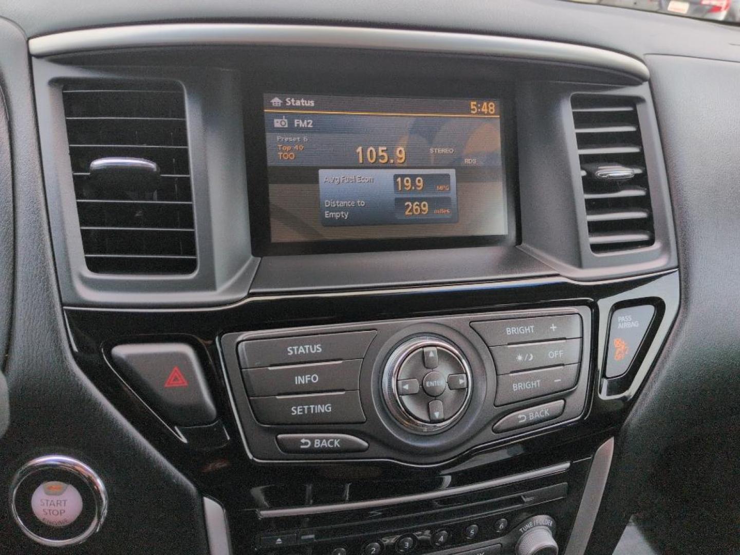 2014 BLACK Nissan Pathfinder SV 4WD (5N1AR2MM3EC) with an V6, 3.5L engine, Automatic transmission, located at 10890 W. Colfax Ave., Lakewood, CO, 80215, (303) 274-7692, 39.739914, -105.120132 - Photo#12