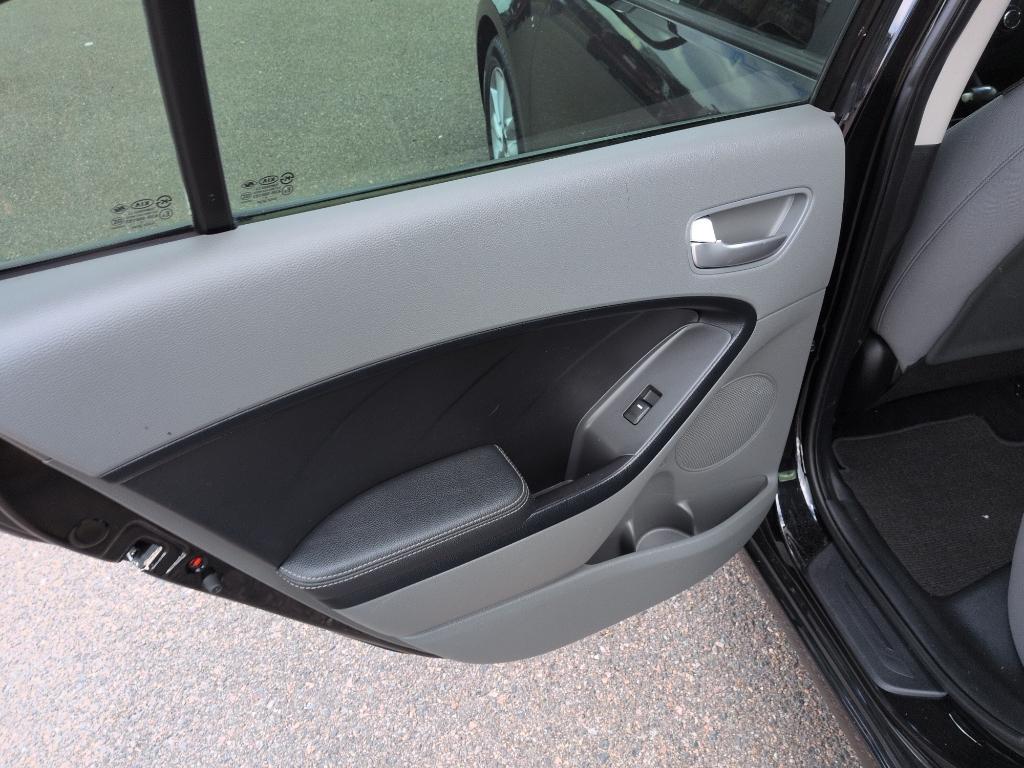 2017 BLACK Kia Forte LX 6A (3KPFL4A79HE) with an 4 Cyl, 2.0L engine, Automatic transmission, located at 10890 W. Colfax Ave., Lakewood, CO, 80215, (303) 274-7692, 39.739914, -105.120132 - Photo#13