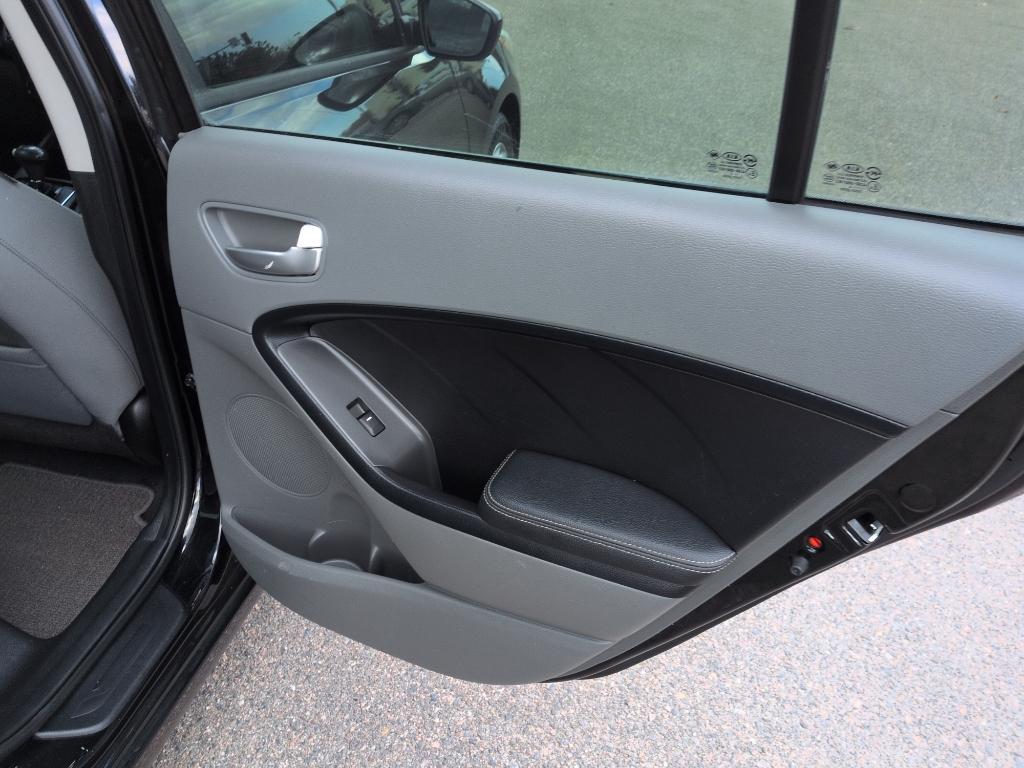 2017 BLACK Kia Forte LX 6A (3KPFL4A79HE) with an 4 Cyl, 2.0L engine, Automatic transmission, located at 10890 W. Colfax Ave., Lakewood, CO, 80215, (303) 274-7692, 39.739914, -105.120132 - Photo#17