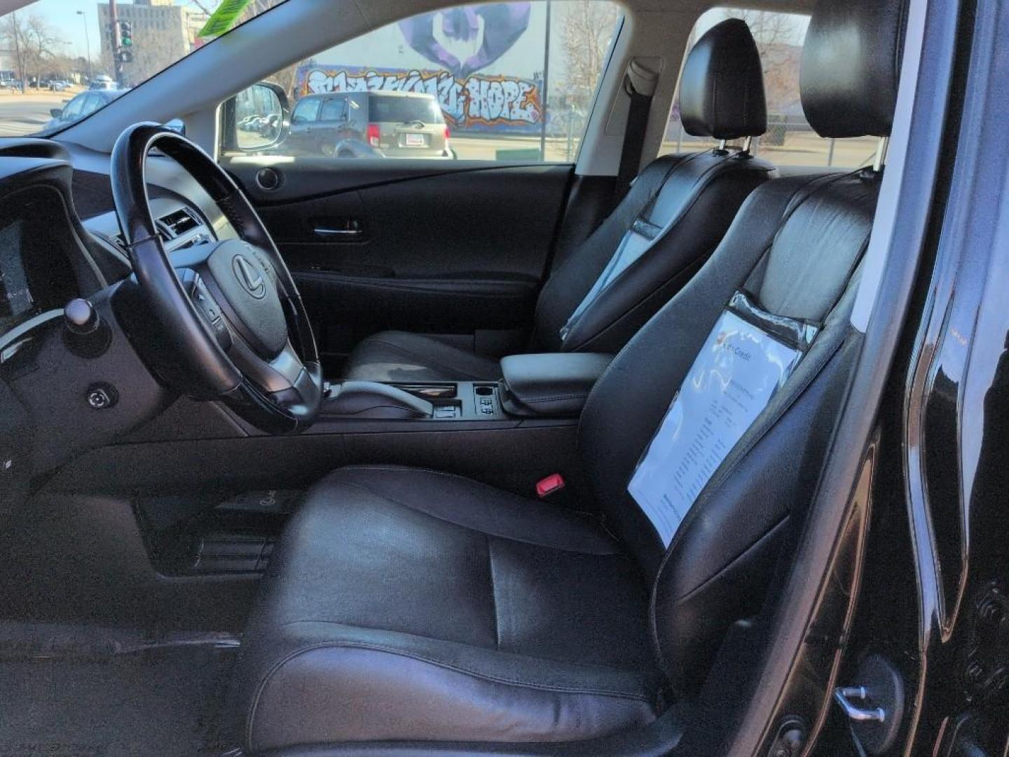 2013 BLACK Lexus RX 350 Base (2T2BK1BA1DC) with an V6, 3.5L engine, Automatic transmission, located at 10890 W. Colfax Ave., Lakewood, CO, 80215, (303) 274-7692, 39.739914, -105.120132 - Photo#9