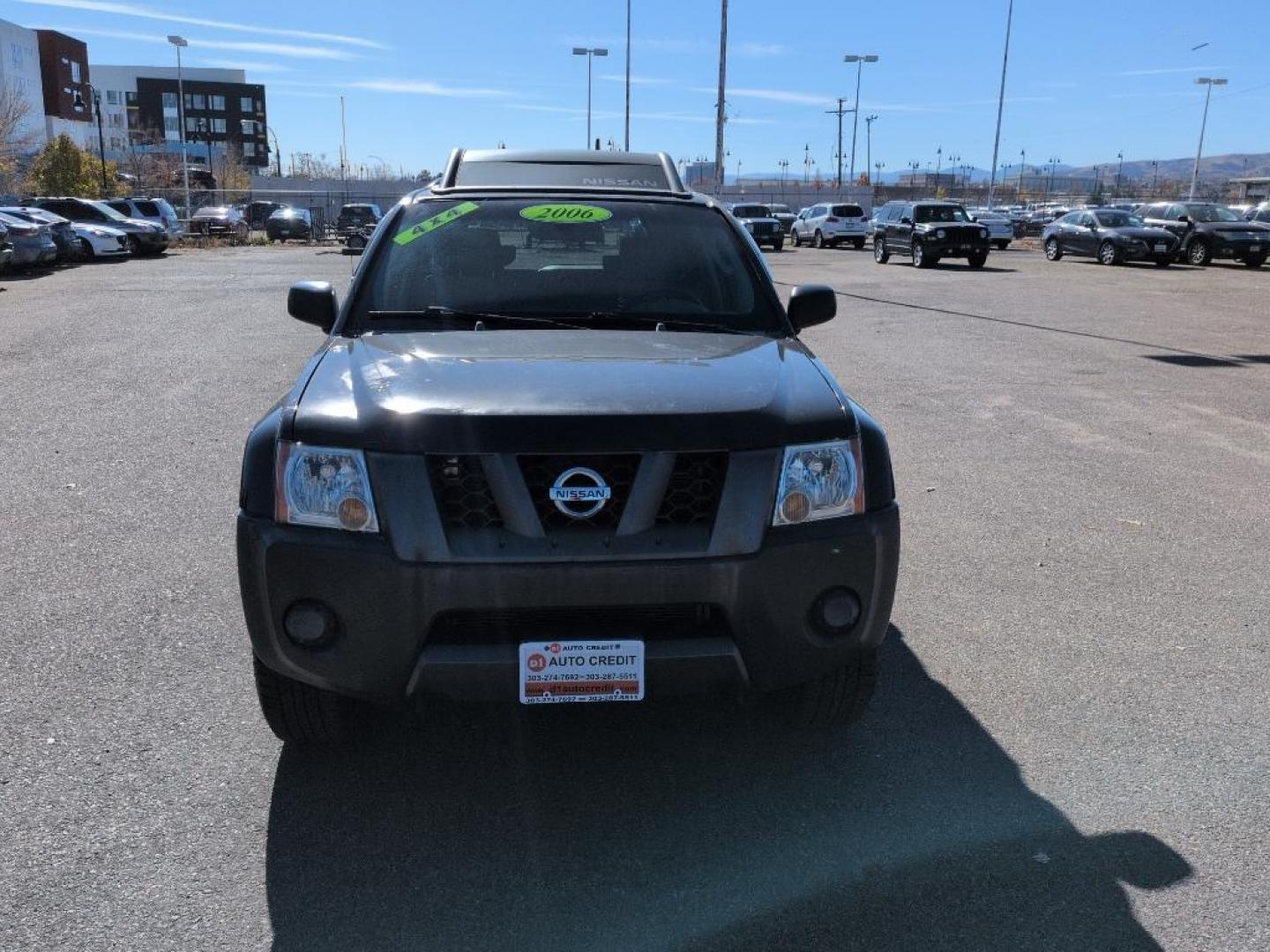 2006 GRAY Nissan Xterra OR 4WD (5N1AN08W06C) with an V6, 4.0L engine, Automatic transmission, located at 10890 W. Colfax Ave., Lakewood, CO, 80215, (303) 274-7692, 39.739914, -105.120132 - Photo#1