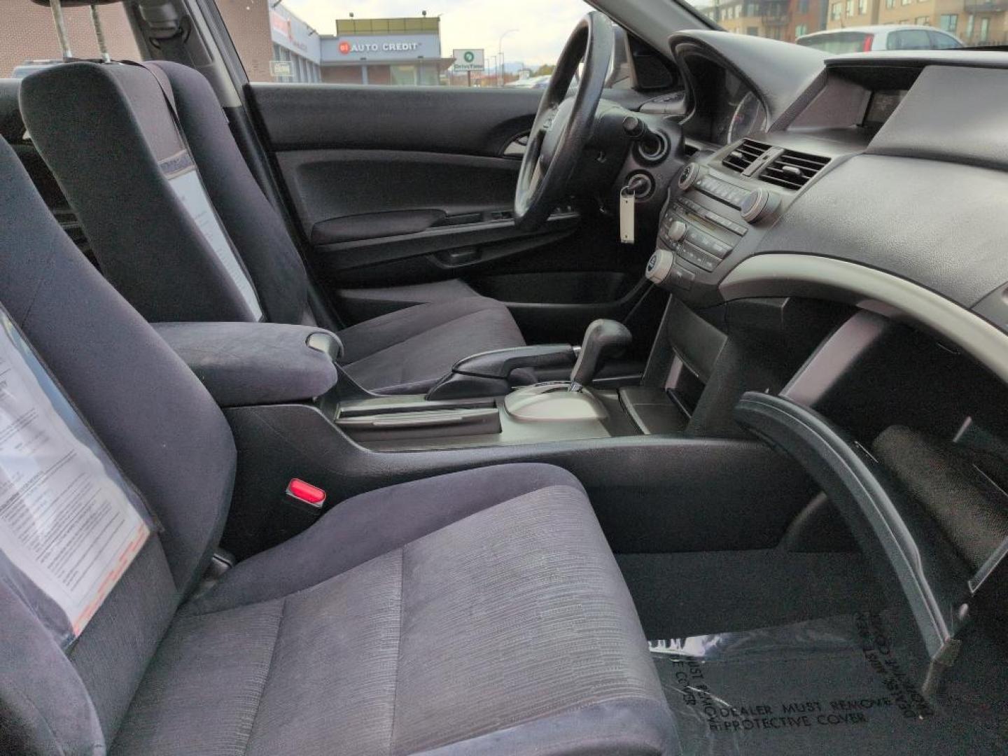 2012 GRAY Honda Accord LX (1HGCP2F33CA) with an 4 Cyl, 2.4L engine, Automatic transmission, located at 10890 W. Colfax Ave., Lakewood, CO, 80215, (303) 274-7692, 39.739914, -105.120132 - Photo#16