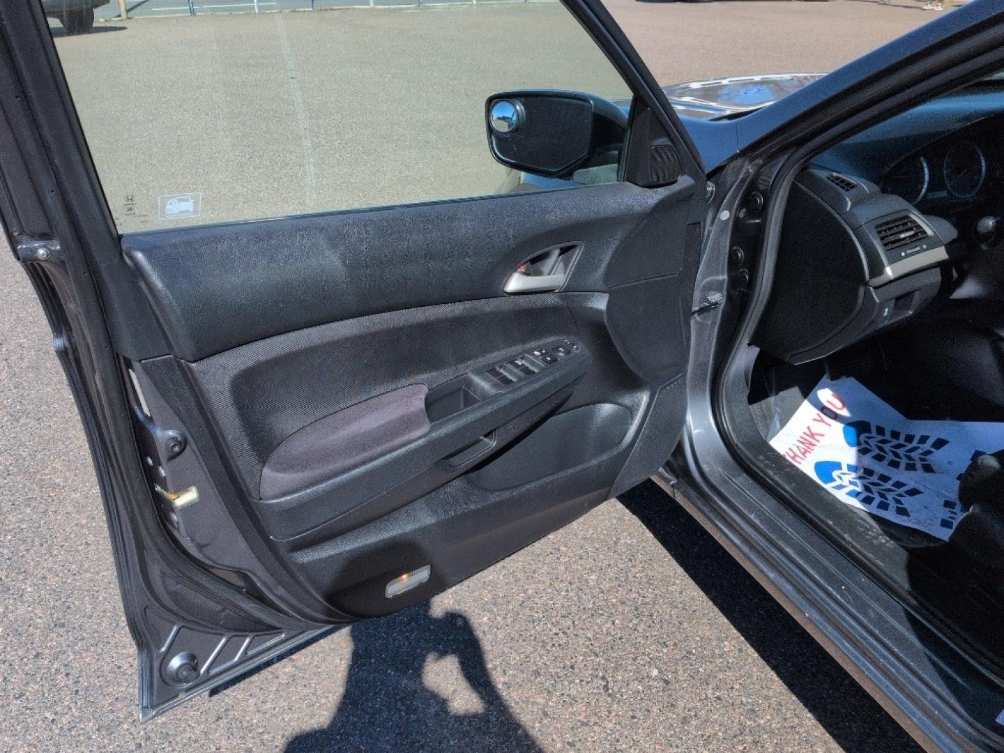 2012 GRAY Honda Accord LX (1HGCP2F33CA) with an 4 Cyl, 2.4L engine, Automatic transmission, located at 10890 W. Colfax Ave., Lakewood, CO, 80215, (303) 274-7692, 39.739914, -105.120132 - Photo#8