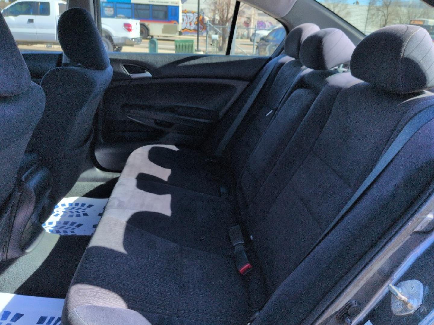 2012 GRAY Honda Accord LX (1HGCP2F33CA) with an 4 Cyl, 2.4L engine, Automatic transmission, located at 10890 W. Colfax Ave., Lakewood, CO, 80215, (303) 274-7692, 39.739914, -105.120132 - Photo#15