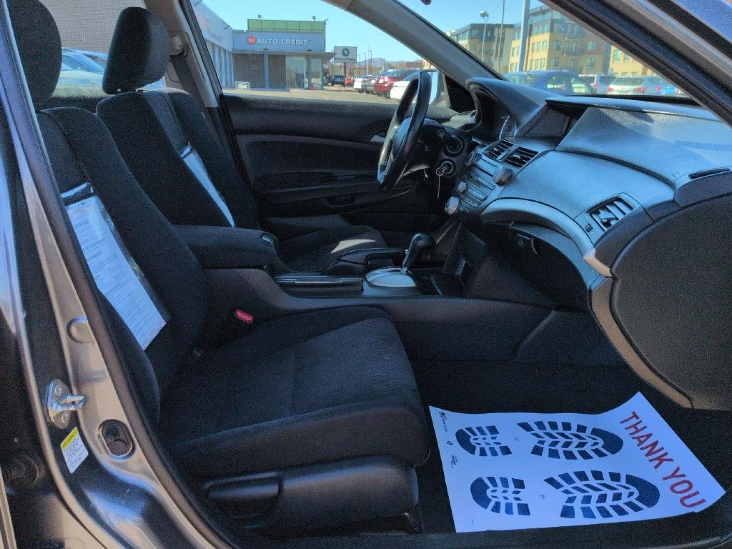 2012 GRAY Honda Accord LX (1HGCP2F33CA) with an 4 Cyl, 2.4L engine, Automatic transmission, located at 10890 W. Colfax Ave., Lakewood, CO, 80215, (303) 274-7692, 39.739914, -105.120132 - Photo#17