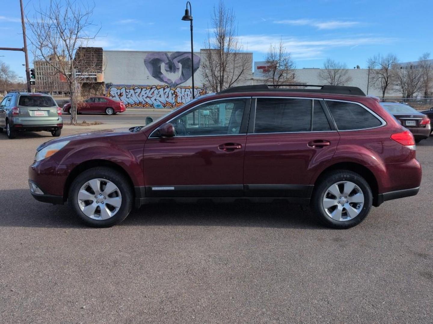 2011 RED Subaru Outback 2.5i Premium (4S4BRCGC0B3) with an 4 Cyl, 2.5L engine, Automatic transmission, located at 10890 W. Colfax Ave., Lakewood, CO, 80215, (303) 274-7692, 39.739914, -105.120132 - Photo#7