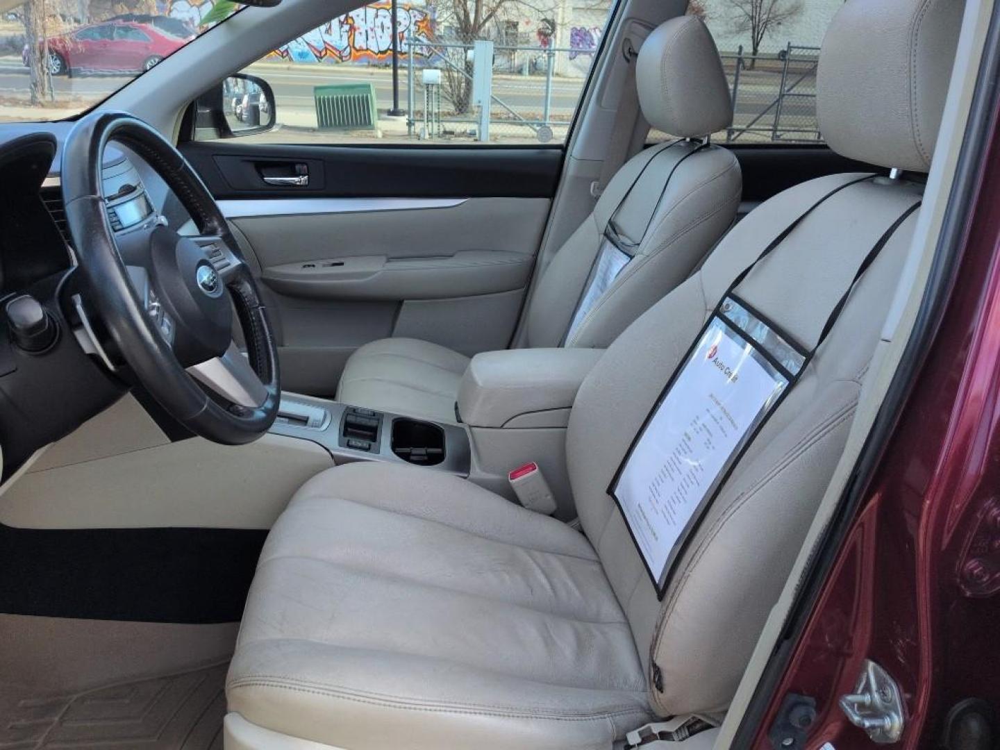 2011 RED Subaru Outback 2.5i Premium (4S4BRCGC0B3) with an 4 Cyl, 2.5L engine, Automatic transmission, located at 10890 W. Colfax Ave., Lakewood, CO, 80215, (303) 274-7692, 39.739914, -105.120132 - Photo#9