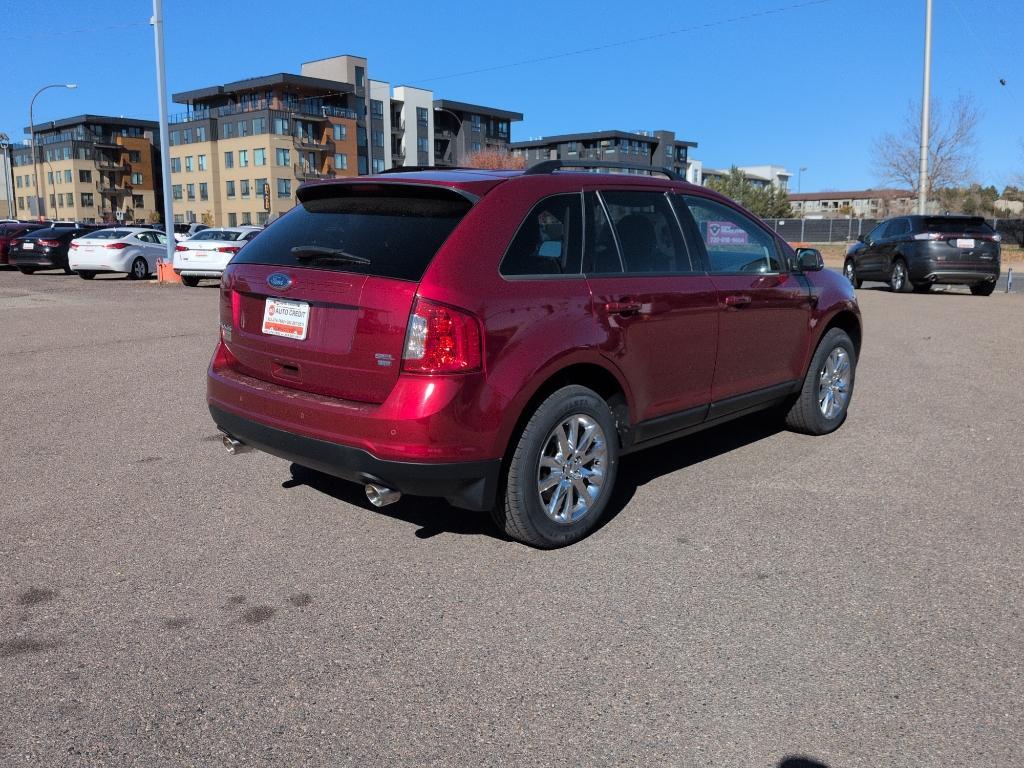 2014 RED Ford Edge SEL (2FMDK4JC8EB) with an V6, 3.5L engine, Automatic transmission, located at 10890 W. Colfax Ave., Lakewood, CO, 80215, (303) 274-7692, 39.739914, -105.120132 - Photo#5