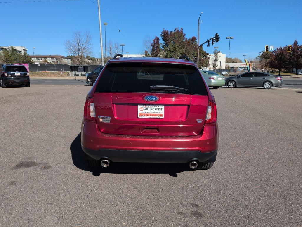 2014 RED Ford Edge SEL (2FMDK4JC8EB) with an V6, 3.5L engine, Automatic transmission, located at 10890 W. Colfax Ave., Lakewood, CO, 80215, (303) 274-7692, 39.739914, -105.120132 - Photo#6