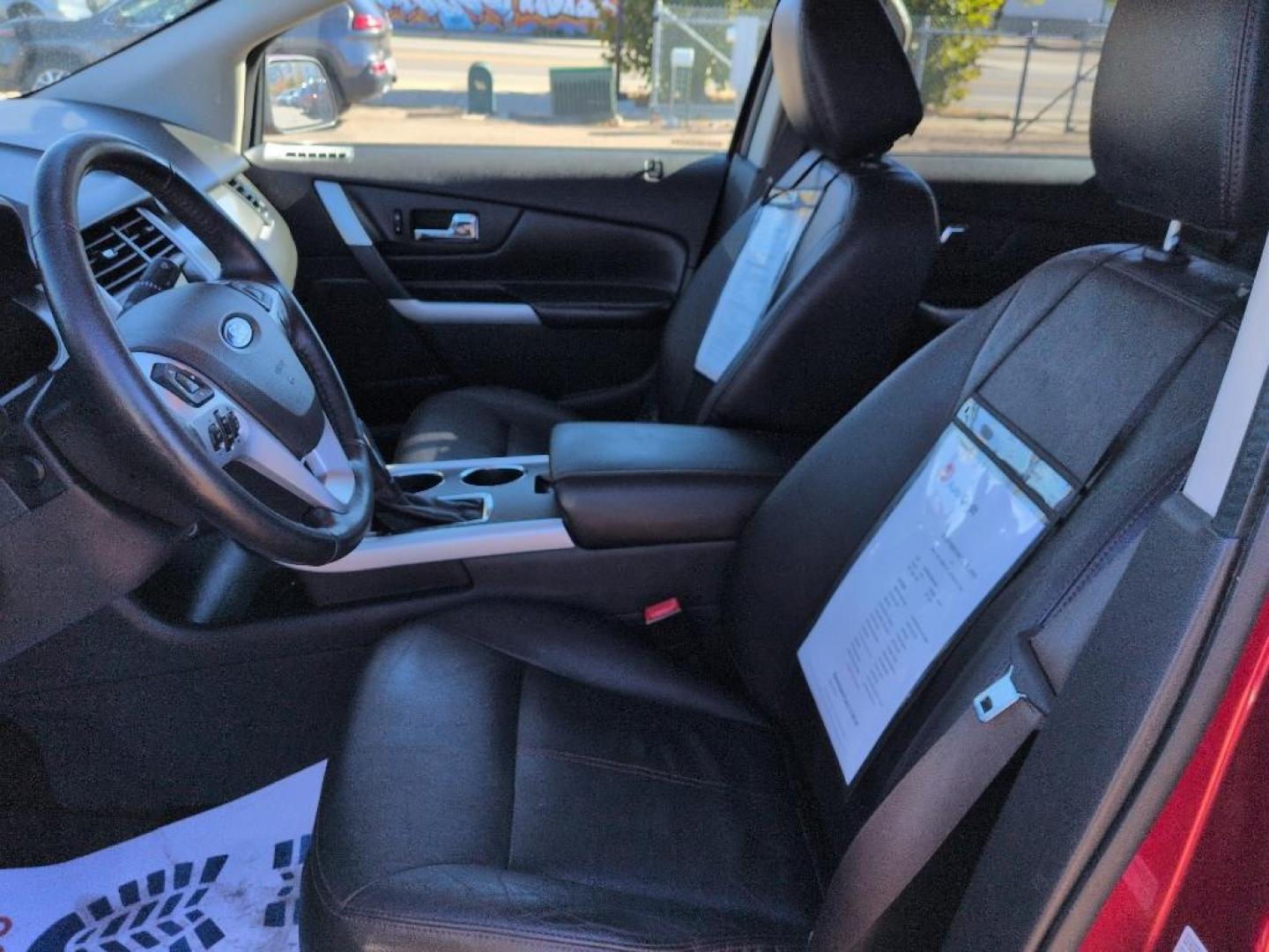 2014 RED Ford Edge SEL (2FMDK4JC8EB) with an V6, 3.5L engine, Automatic transmission, located at 10890 W. Colfax Ave., Lakewood, CO, 80215, (303) 274-7692, 39.739914, -105.120132 - Photo#10