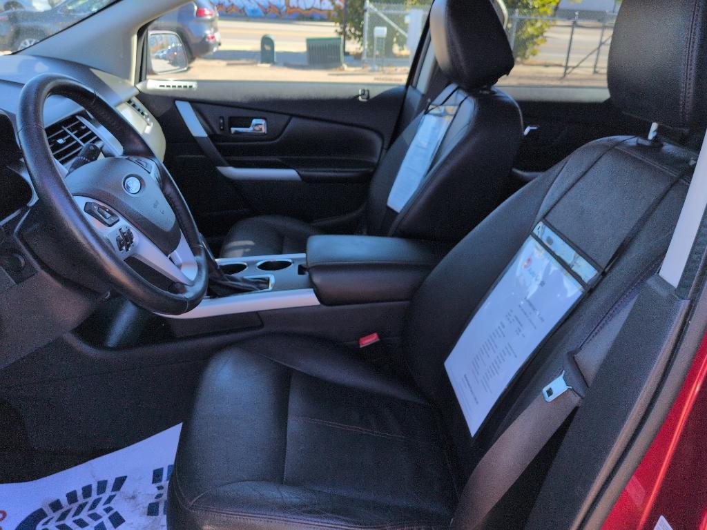 2014 RED Ford Edge SEL (2FMDK4JC8EB) with an V6, 3.5L engine, Automatic transmission, located at 10890 W. Colfax Ave., Lakewood, CO, 80215, (303) 274-7692, 39.739914, -105.120132 - Photo#10