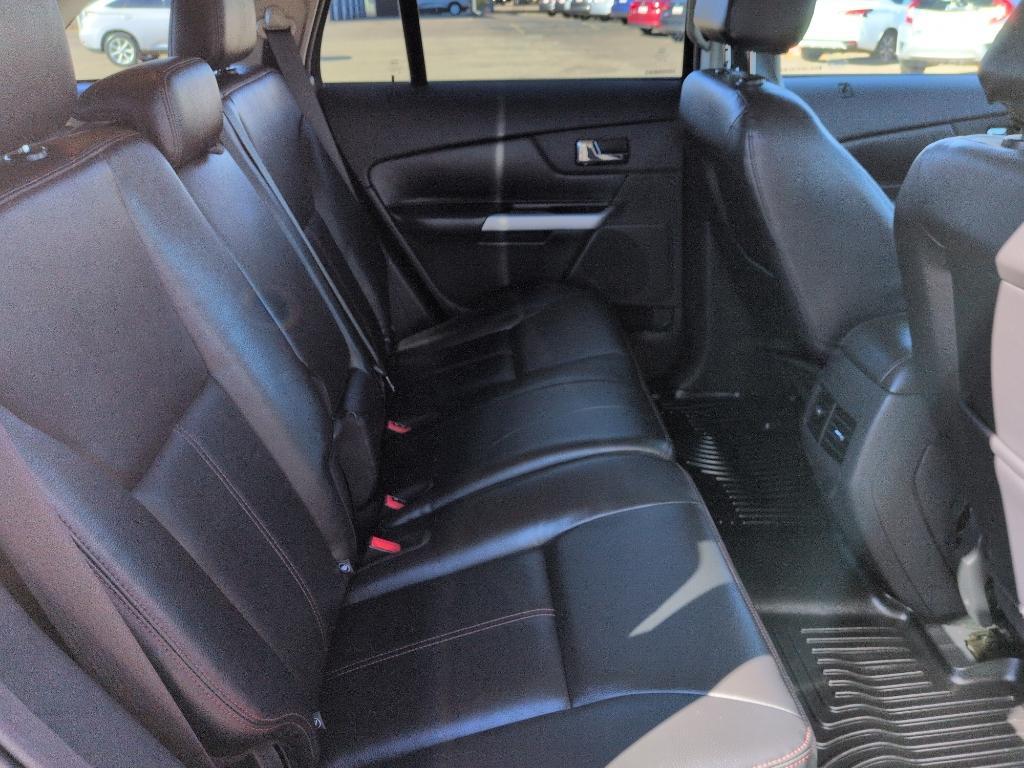 2014 RED Ford Edge SEL (2FMDK4JC8EB) with an V6, 3.5L engine, Automatic transmission, located at 10890 W. Colfax Ave., Lakewood, CO, 80215, (303) 274-7692, 39.739914, -105.120132 - Photo#20