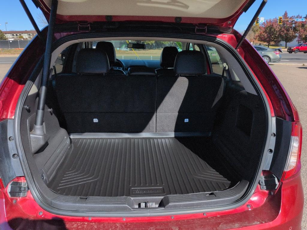 2014 RED Ford Edge SEL (2FMDK4JC8EB) with an V6, 3.5L engine, Automatic transmission, located at 10890 W. Colfax Ave., Lakewood, CO, 80215, (303) 274-7692, 39.739914, -105.120132 - Photo#21