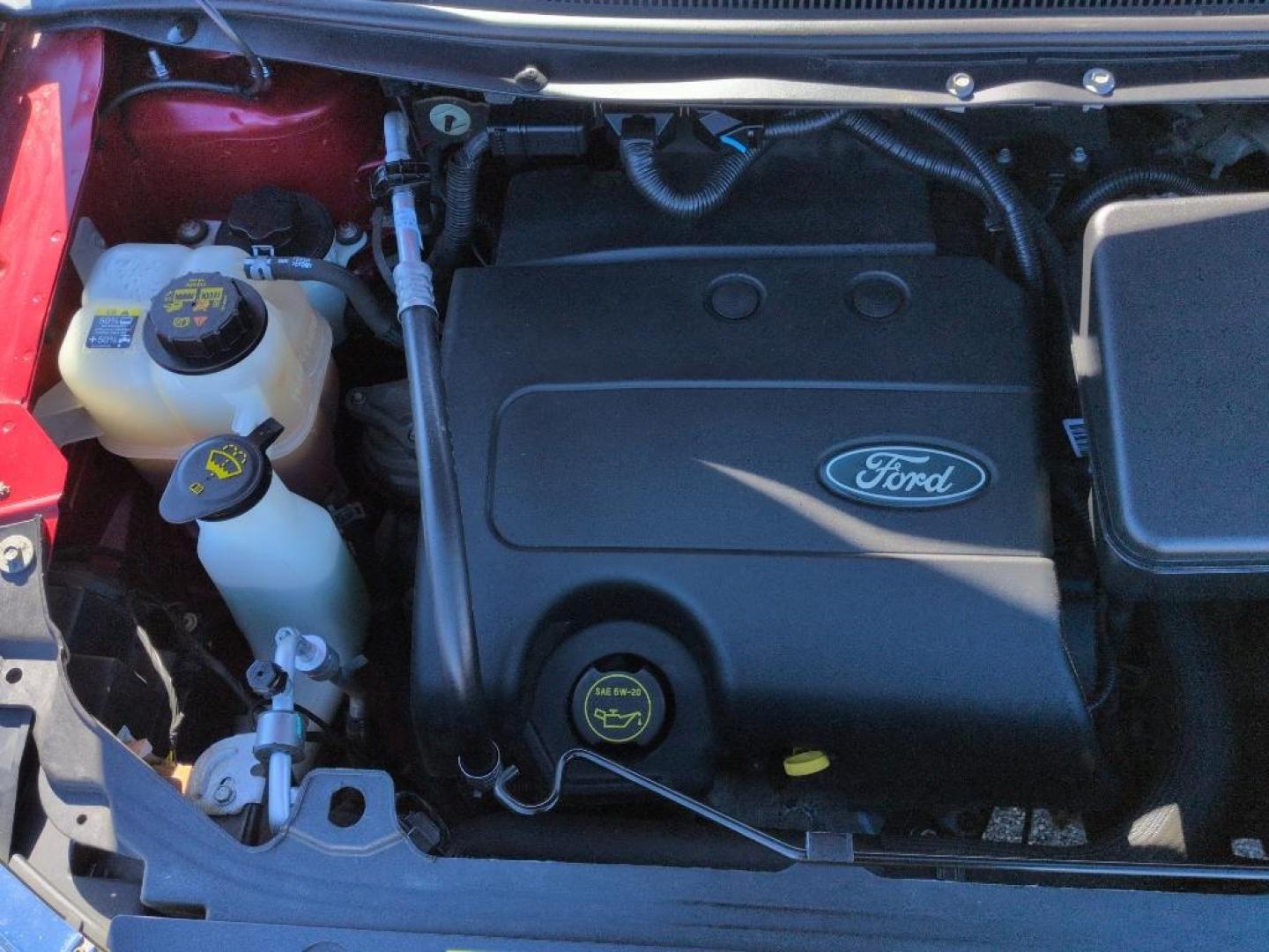 2014 RED Ford Edge SEL (2FMDK4JC8EB) with an V6, 3.5L engine, Automatic transmission, located at 10890 W. Colfax Ave., Lakewood, CO, 80215, (303) 274-7692, 39.739914, -105.120132 - Photo#23