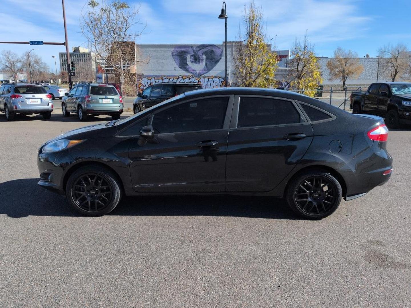 2015 BLACK /ACTUAL Ford Fiesta SE (3FADP4BJ7FM) with an 4 Cyl, 1.6L engine, Automatic transmission, located at 10890 W. Colfax Ave., Lakewood, CO, 80215, (303) 274-7692, 39.739914, -105.120132 - Photo#7