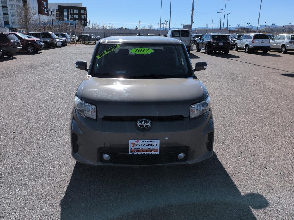 2012 GRAY Scion xB Base (JTLZE4FE3CJ) with an 4 Cyl, 2.4L engine, Manual transmission, located at 10890 W. Colfax Ave., Lakewood, CO, 80215, (303) 274-7692, 39.739914, -105.120132 - Photo#1