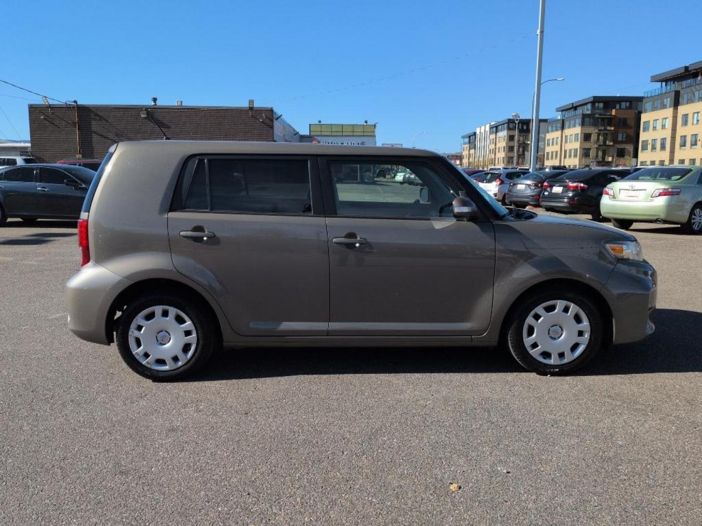 2012 GRAY Scion xB Base (JTLZE4FE3CJ) with an 4 Cyl, 2.4L engine, Manual transmission, located at 10890 W. Colfax Ave., Lakewood, CO, 80215, (303) 274-7692, 39.739914, -105.120132 - Photo#3