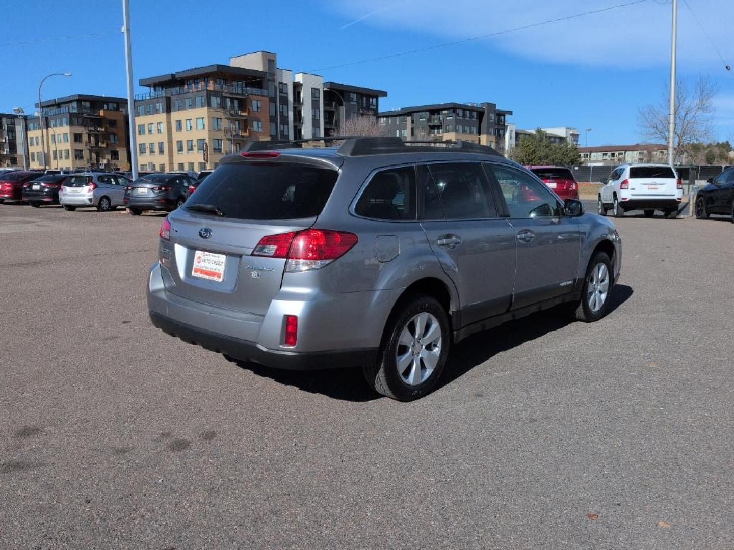2010 SILVER Subaru Outback 2.5i Premium (4S4BRCCC9A3) with an 4 Cyl, 2.5L engine, Automatic transmission, located at 10890 W. Colfax Ave., Lakewood, CO, 80215, (303) 274-7692, 39.739914, -105.120132 - Photo#4