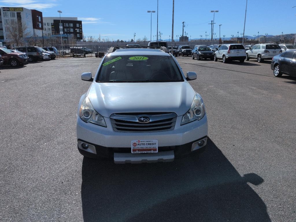 2011 WHITE Subaru Outback 2.5i Limited (4S4BRCLC5B3) with an 4 Cyl, 2.5L engine, Automatic transmission, located at 10890 W. Colfax Ave., Lakewood, CO, 80215, (303) 274-7692, 39.739914, -105.120132 - Photo#1