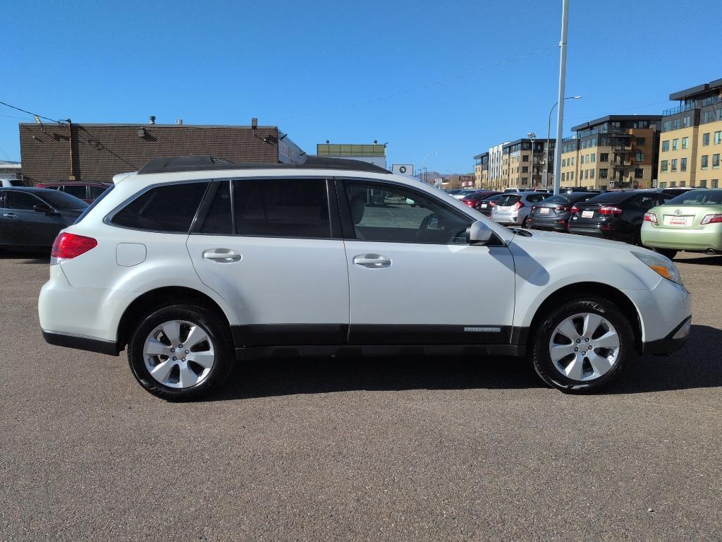 2011 WHITE Subaru Outback 2.5i Limited (4S4BRCLC5B3) with an 4 Cyl, 2.5L engine, Automatic transmission, located at 10890 W. Colfax Ave., Lakewood, CO, 80215, (303) 274-7692, 39.739914, -105.120132 - Photo#3