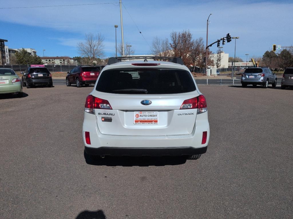 2011 WHITE Subaru Outback 2.5i Limited (4S4BRCLC5B3) with an 4 Cyl, 2.5L engine, Automatic transmission, located at 10890 W. Colfax Ave., Lakewood, CO, 80215, (303) 274-7692, 39.739914, -105.120132 - Photo#5