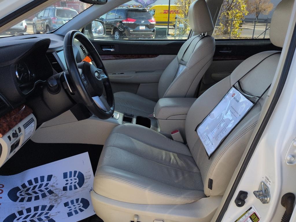 2011 WHITE Subaru Outback 2.5i Limited (4S4BRCLC5B3) with an 4 Cyl, 2.5L engine, Automatic transmission, located at 10890 W. Colfax Ave., Lakewood, CO, 80215, (303) 274-7692, 39.739914, -105.120132 - Photo#9