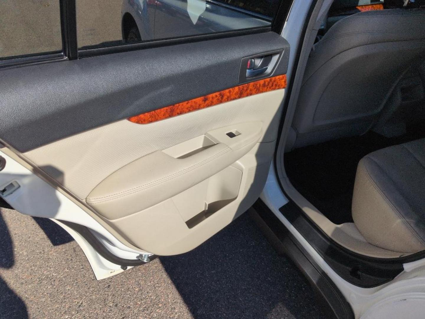2011 WHITE Subaru Outback 2.5i Limited (4S4BRCLC5B3) with an 4 Cyl, 2.5L engine, Automatic transmission, located at 10890 W. Colfax Ave., Lakewood, CO, 80215, (303) 274-7692, 39.739914, -105.120132 - Photo#16