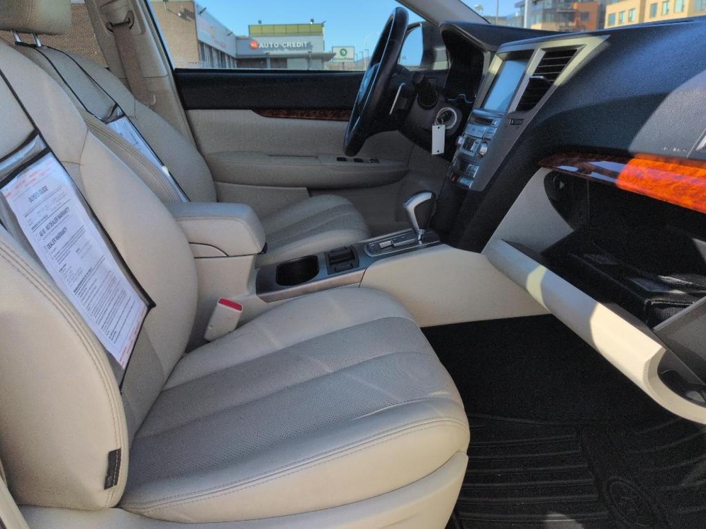 2011 WHITE Subaru Outback 2.5i Limited (4S4BRCLC5B3) with an 4 Cyl, 2.5L engine, Automatic transmission, located at 10890 W. Colfax Ave., Lakewood, CO, 80215, (303) 274-7692, 39.739914, -105.120132 - Photo#19