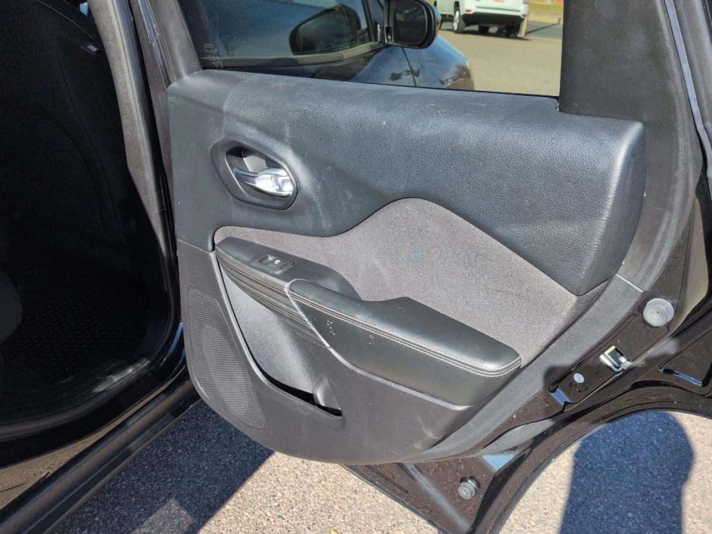 2015 BLACK Jeep Cherokee Latitude (1C4PJMCSXFW) with an V6, 3.2L engine, Automatic transmission, located at 10890 W. Colfax Ave., Lakewood, CO, 80215, (303) 274-7692, 39.739914, -105.120132 - Photo#18