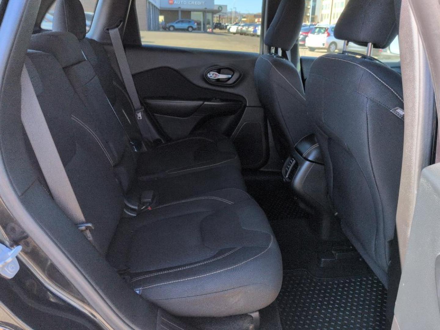 2015 BLACK Jeep Cherokee Latitude (1C4PJMCSXFW) with an V6, 3.2L engine, Automatic transmission, located at 10890 W. Colfax Ave., Lakewood, CO, 80215, (303) 274-7692, 39.739914, -105.120132 - Photo#19