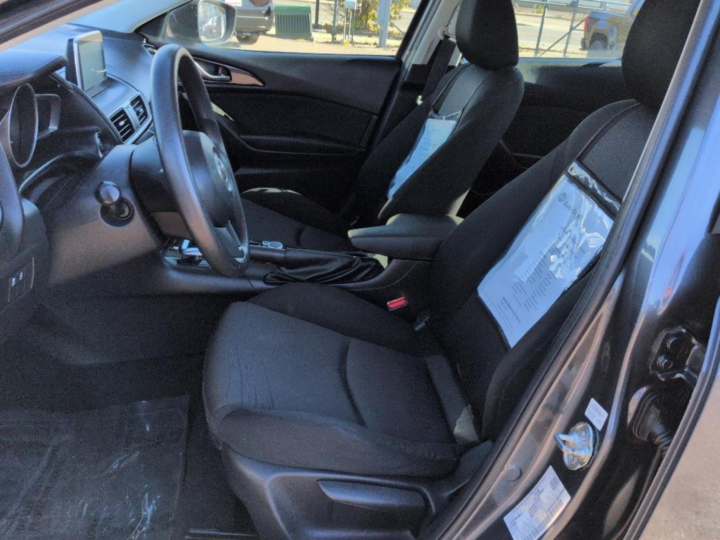 2015 GRAY Mazda Mazda3 i Sport w/SKYACTIV-G (3MZBM1U79FM) with an 4 Cyl, 2.0L engine, Automatic transmission, located at 10890 W. Colfax Ave., Lakewood, CO, 80215, (303) 274-7692, 39.739914, -105.120132 - Photo#9